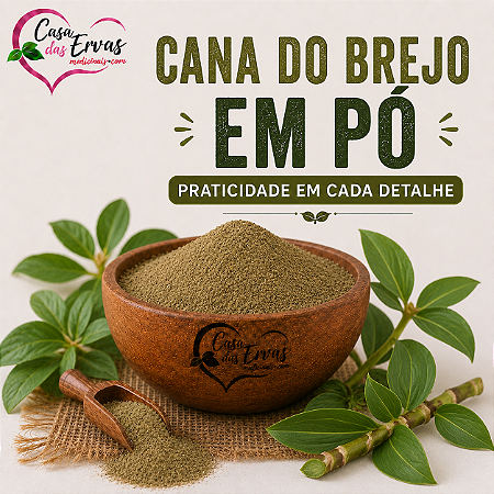 Cana do Brejo em Pó
