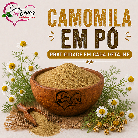 Camomila em Pó