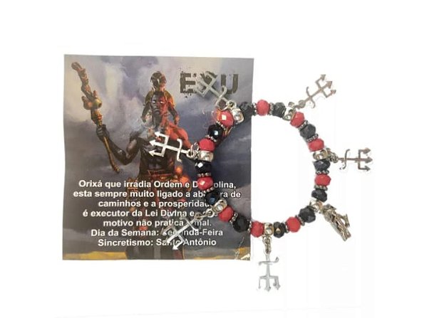 Pulseira & Amuleto Exú