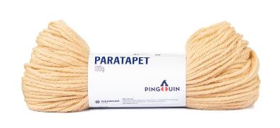 Lã Paratapet Cor 702 Palha Fio Pingouin 100 gramas