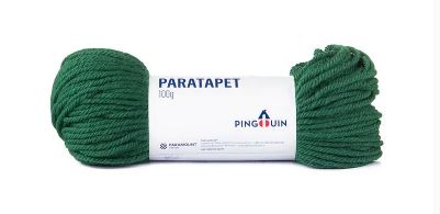 Lã Paratapet Cor 618 Cipreste Fio Pingouin 100 gramas