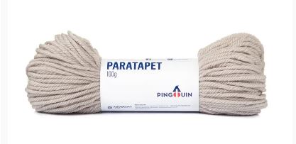 Lã Paratapet Cor 801 Marfim Fio Pingouin 100 gramas