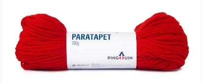 Lã Paratapet Cor 314 Tomate Fio Pingouin 100 gramas