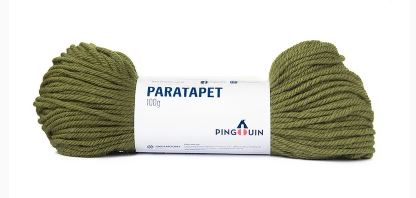 Lã Paratapet Cor 615 Musgo Fio Pingouin 100 gramas