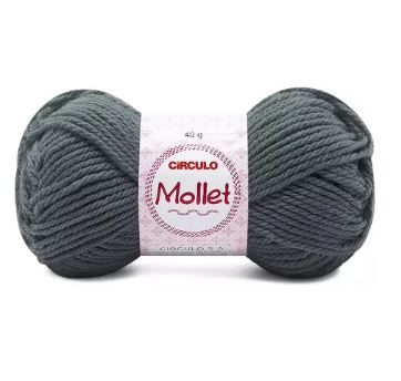 Lã Mollet Círculo Cor 8860 Noturno 40 gramas