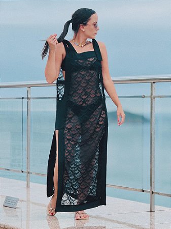 Saída de Praia SUNSET preta