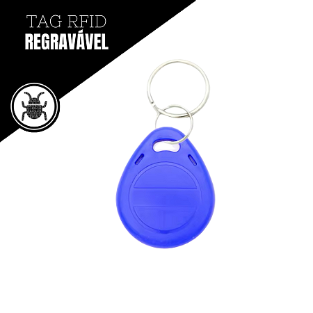 Tag RFID Regravável
