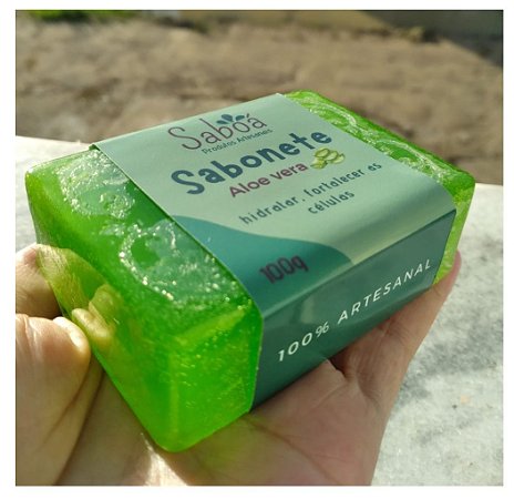 Sabonete de Babosa - Hidratar, refrescar, e aliviar irritações