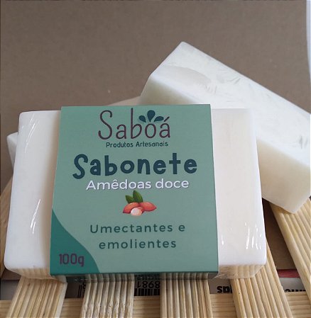 Sabonete Artesanal Amêndoas Doce