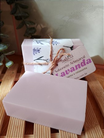 Sabonete de Lavanda- óleo de semente de uva