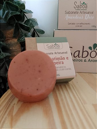 Sabonete  Íntimo Barra- Aroeira/barbatimão 90g
