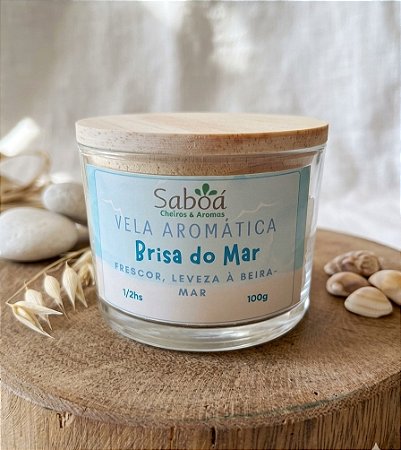 Vela Aromática Brisa do Mar