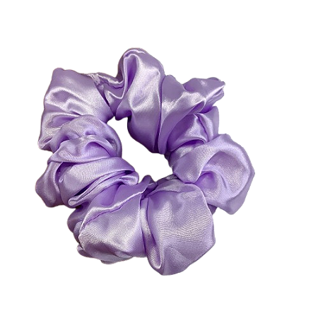 Scrunchies Lilas Cetim