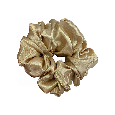 Scrunchies Caramelo Cetim