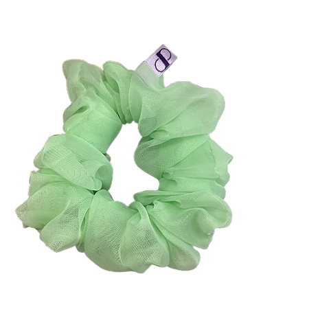 Scrunchies Verde Claro Elegance