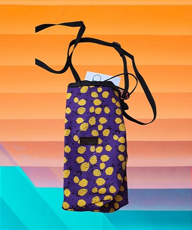 Bolsa Garrafinha de Água Roxo Limão