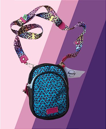 Shoulder bag Pamela Oncinha Verde Preto