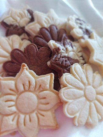 Biscoito Amanteigado Sortido SEM RECHEIO (Kit com 3 unidades)