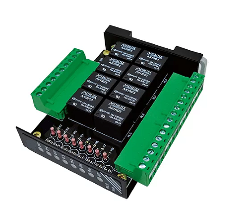 Interface CLP - Rele 8 Saídas