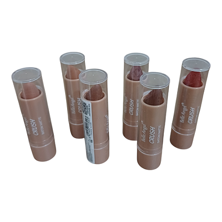 Batom Crush Matte - Belle Angel.