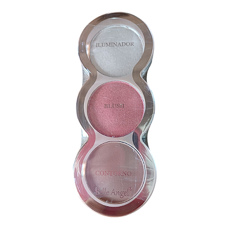 Iluminador/ Blush/ Contorno. Belle Angel.