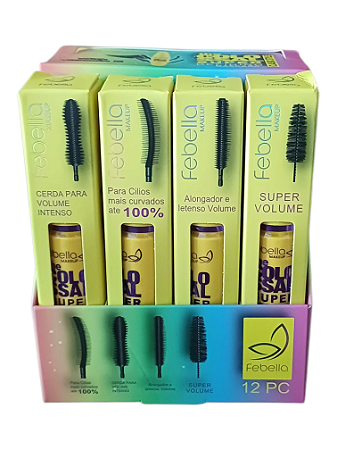 Máscara para cílios volume e curve.