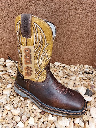 BOTA MED DOG BRONZE SOLADO WORK DURANGO