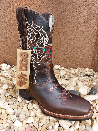 BOTA MED DOG / MED DOG SOLADO GEL MARROM DURANGO