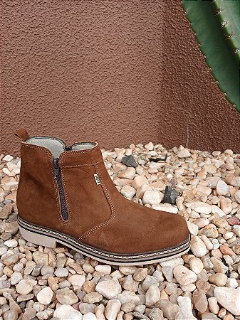 BOTINA NOBUCK TERRA ZIPER F1000
