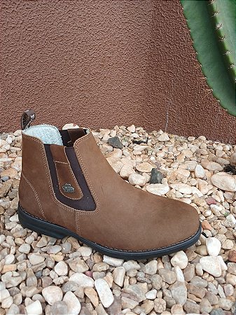 BOTINA NOBUCK TERRA SOLADO GEL F1000