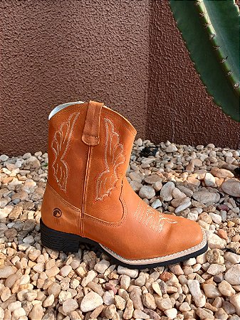 REF 421 BOTA FEMININA MUSTANG FERRUGEM SOLADO COLIBRI PALMA
