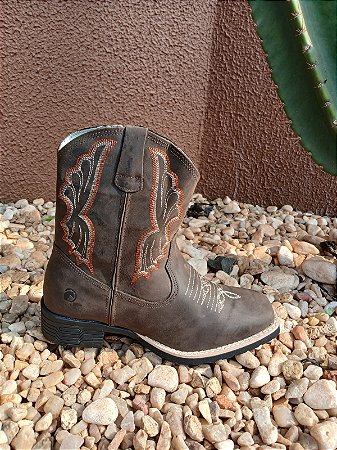 REF 421 BOTA FEMININA MUSTANG CAFÉ SOLADO COLIBRI PALMA