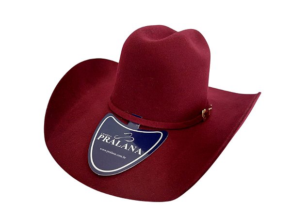 CHAPÉU ARENA AMERICAN FELT ABA/11 VINHO PRALANA