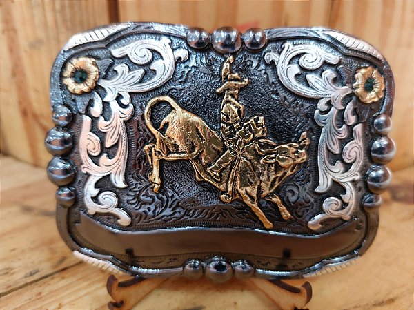FIVELA BULL RIDER CUSTOM (Grafite/Ouro/Prata) BRETES