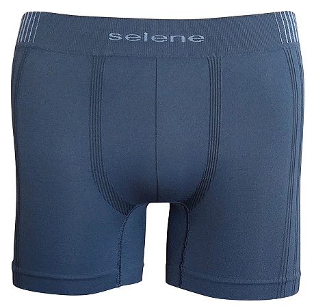 CUECA BOXER POLIAMIDA SEM COSTURA SELENE