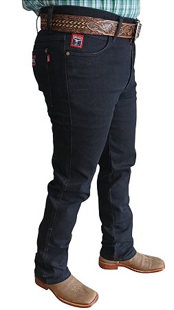 CALÇA MASCULINA TRADICIONAL PRETA RACE BULL