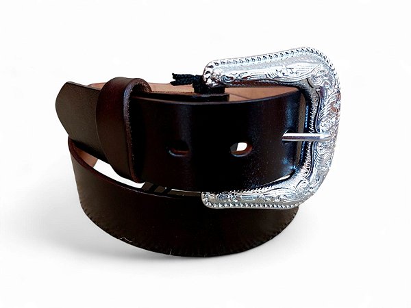 CINTO MASCULINO LISO CAFÉ CW 4324