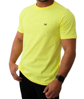 CAMISETA MASCULINA BÁSICA ARAME
