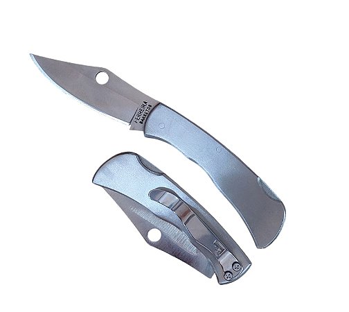 CANIVETE DE BOLSO INOX COM TRAVA 152 FERREIRA BARRETOS