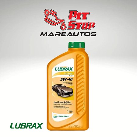 Óleo Sintético Lubrax Valora 5W 40 Pit Stop Maréautos Peruíbe