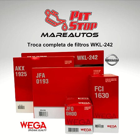 Kit de filtros WKL-242 Wega para Troca completa Nissan