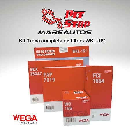 Kit de filtros WKL-161 Wega para Troca completa Ford