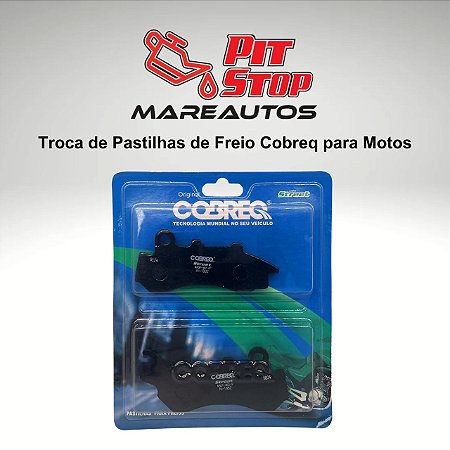 Jogo de Pastilhas de Freio Cobreq para Motos CG 160