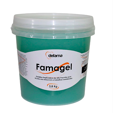 Famagel 3,8Kg - Gelatina para duplicação de modelos