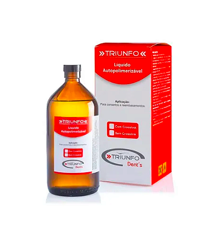 Líquido Autopolimerizável sem Crosslink 250ml - Triunfo