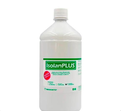 Isolante para Resina Acrilica e Gesso Isolanplus 1L - Imodonto