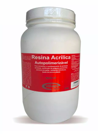 Resina Acrílica Autopolimerizável 2,5Kg - Triunfo