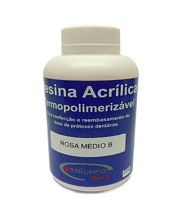 Resina Acrílica Termopolimerizável 450g - Triunfo
