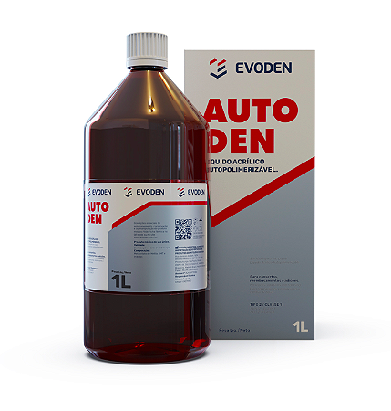 Resina Acrílica Autopolimerizável Autoden 1L - Evoden