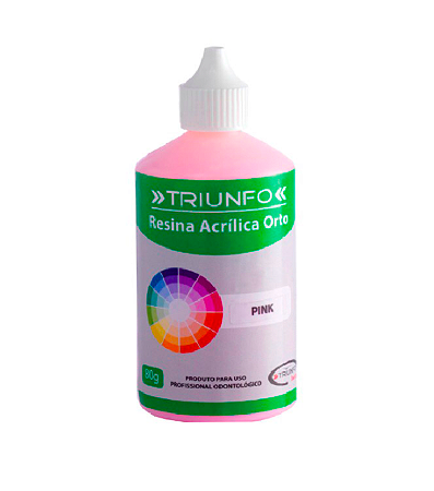 Resina Acrílica Autopolimerizável Ortodôntica 80g - Triunfo